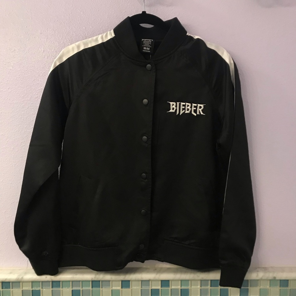 Justin Bieber Purpose Tour Forever21 Bomber Jacket
